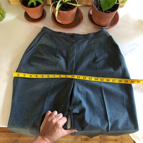 Vintage Grassroots Wool Creased Trousers - Picture 4 of 5